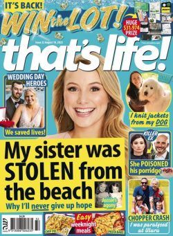 that’s life! – Issue 32 – August 10 2023