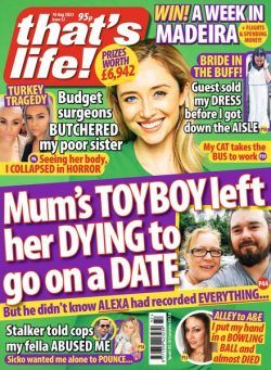 that’s life! UK – 10 August 2023