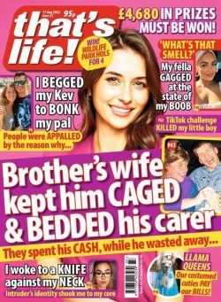 that’s life! UK – Issue 33 – 17 August 2023