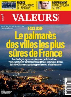 Valeurs actuelles – 27 juillet 2023