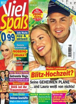 Viel Spass – 9 August 2023