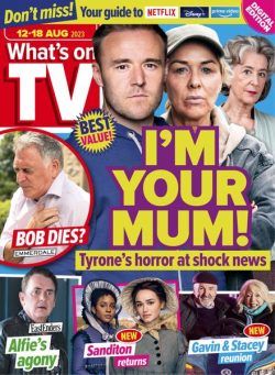 What’s on TV – 12 August 2023