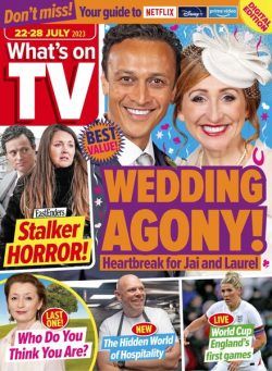 What’s on TV – 22 July 2023