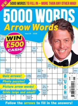 5000 Words Arrow words – Issue 25 – August 2023