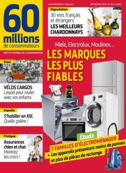 60 Millions de Consommateurs – Septembre 2023