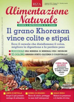 Alimentazione Naturale – Settembre 2023