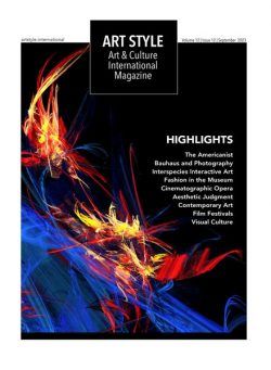 Art Style Art & Culture International Magazine – September 2023