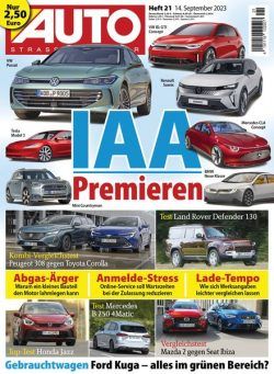 Auto Strassenverkehr – 14 September 2023