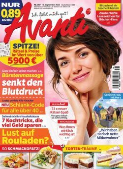 Avanti – 13 September 2023