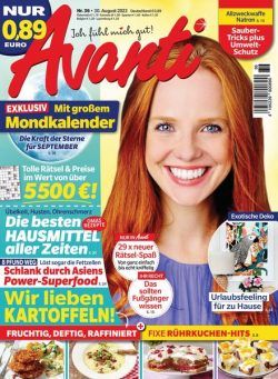 Avanti – 30 August 2023