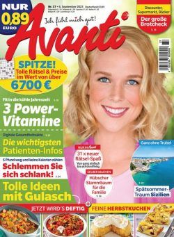 Avanti – 6 September 2023