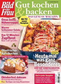 Bild der Frau Gut Kochen & Backen – September-Oktober 2023