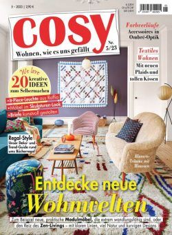 Cosy – September-Oktober 2023