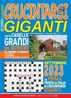 Crucintarsi Giganti – Settembre 2023