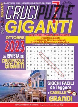 Crucipuzzle Giganti – Ottobre 2023