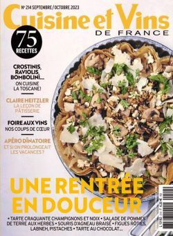 Cuisine et Vins de France – Septembre-Octobre 2023