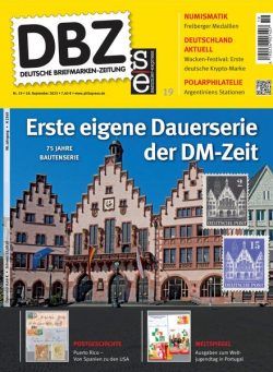 Deutsche Briefmarken-Zeitung – 18 September 2023