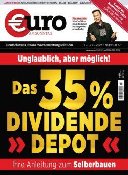 Euro am Sonntag – 15 September 2023