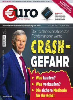 Euro am Sonntag – 22 September 2023