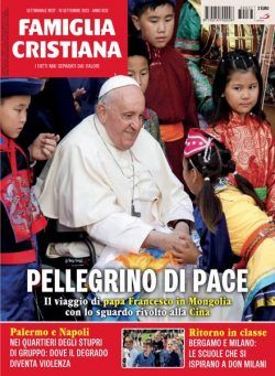 Famiglia Cristiana – 10 Settembre 2023