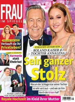 Frau im Spiegel – 13 September 2023