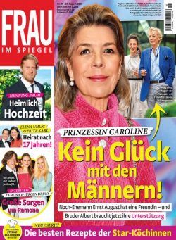 Frau im Spiegel – 23 August 2023