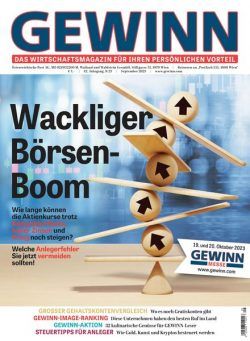 Gewinn – August 2023