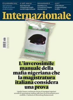 Internazionale – 8 Settembre 2023