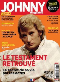 Johnny Magazine – Septembre-Novembre 2023