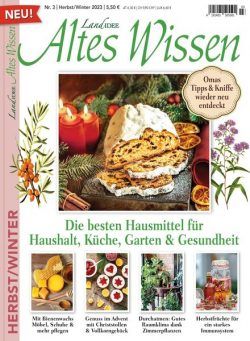 LandIDEE Altes Wissen – Herbst-Winter 2023