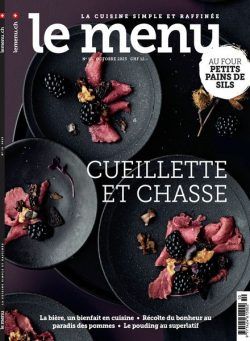 le menu edition francaise – Octobre 2023