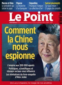 Le Point – 21 Septembre 2023