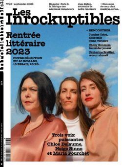 Les Inrockuptibles – Septembre-Octobre 2023