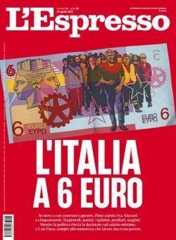 l’Espresso N34 – 27 Agosto 2023