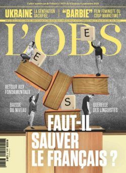 L’Obs – 31 Aout 2023