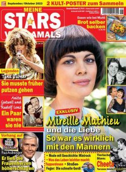 Meine Stars von Damals – September-Oktober 2023