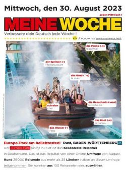 Meine Woche – 30 August 2023