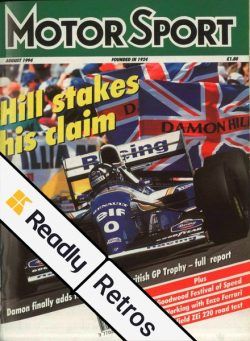 Motor Sport Magazine – August 1994