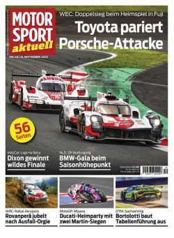 Motorsport aktuell – 12 September 2023