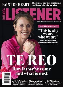 New Zealand Listener – Issue 38 – September 16 2023