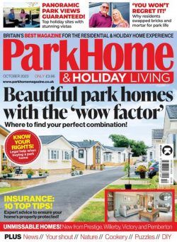 Park Home & Holiday Living – October 2023