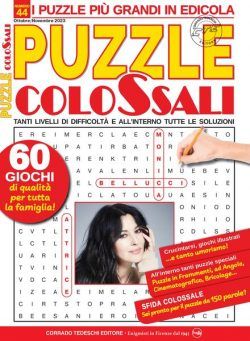 Puzzle Colossali – Ottobre-Novembre 2023