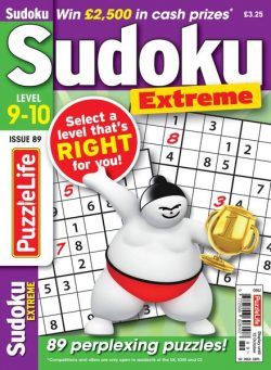 PuzzleLife Sudoku Extreme – Issue 89 – September 2023