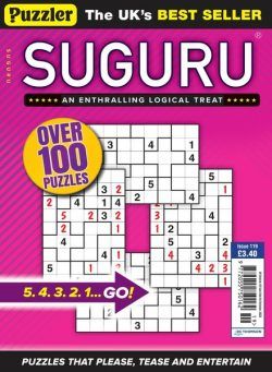 Puzzler Suguru – Issue 119 – 6 September 2023