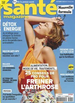 Sante Magazine – Octobre 2023