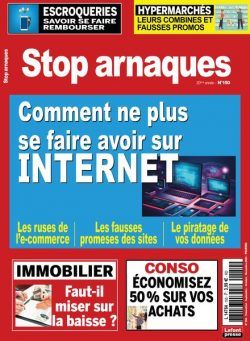 Stop Arnaques – Septembre-Novembre 2023