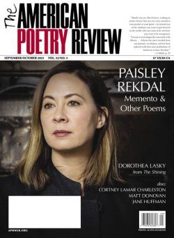 The American Poetry Review – September-October 2023