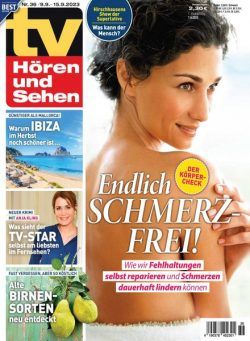 TV Horen und Sehen – 1 September 2023