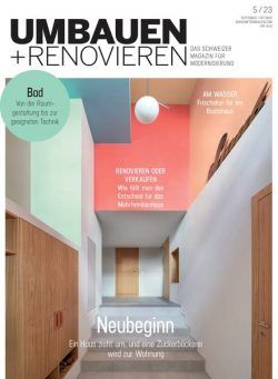 Umbauen + Renovieren – September-Oktober 2023