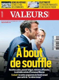 Valeurs Actuelles – 31 Aout 2023